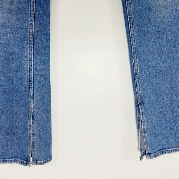 Abercrombie & Fitch The Skinny High Rise Jeans Vent Hem Size 8 Long - Picture 5 of 10